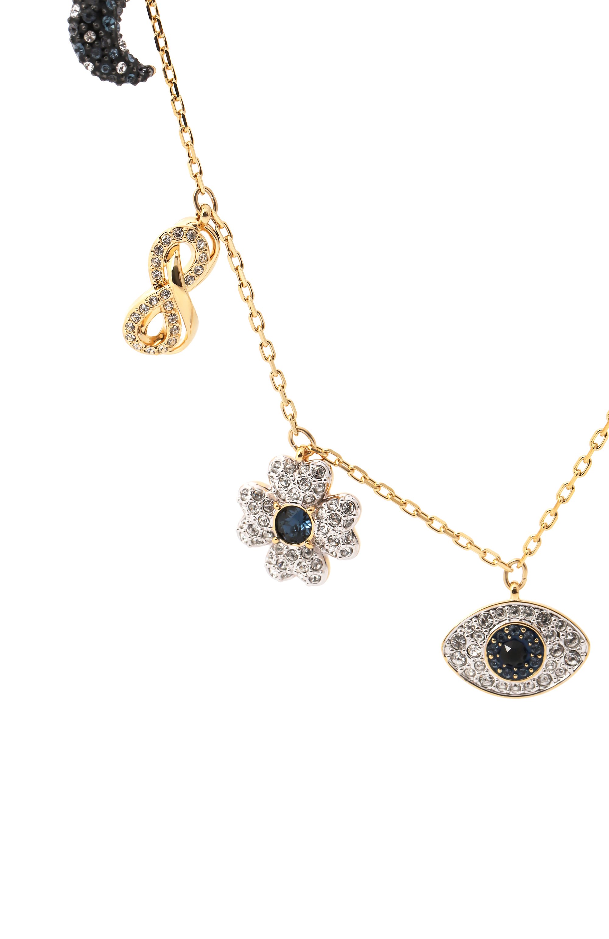 Колье symbolica SWAROVSKI золотого цвета по цене 29950 руб., арт. 5692164, фото 3 Колье symbolica SWAROVSKI, арт. 5692164, фото 3