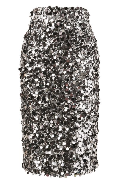 Женская юбка с отделкой пайетками DOLCE & GABBANA, арт. F4C1LT/FLSJ8