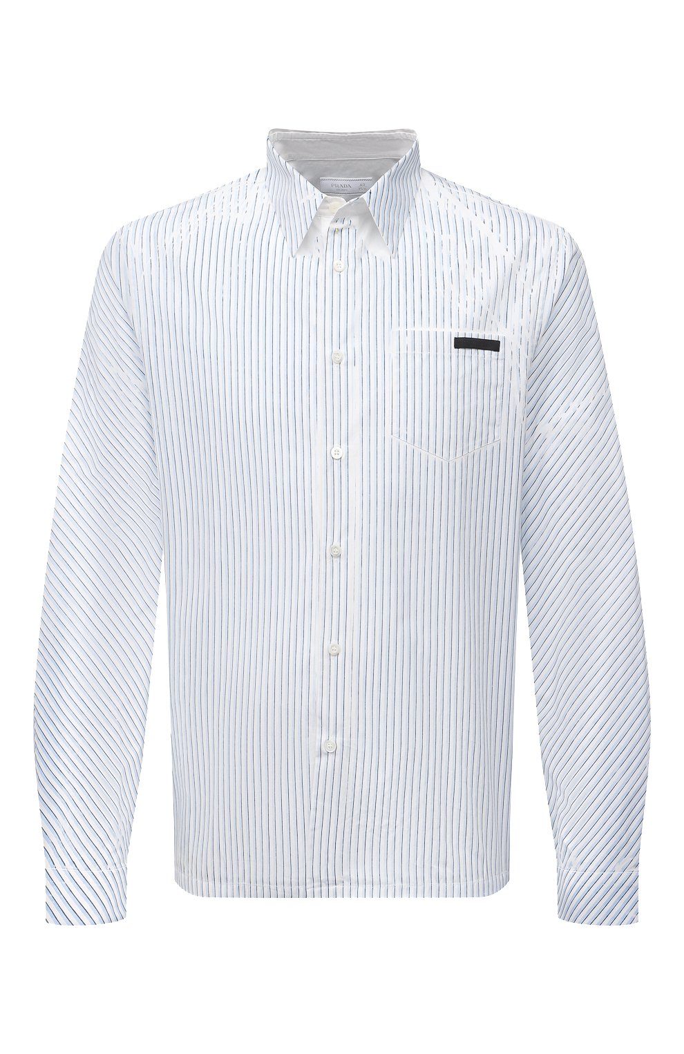 Хлопковая рубашка PRADA, арт. UCN123-1YKG-F0076-192, фото 1