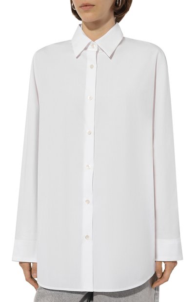 Хлопковая рубашка DRIES VAN NOTEN, арт. 242-010701-9020, фото 3