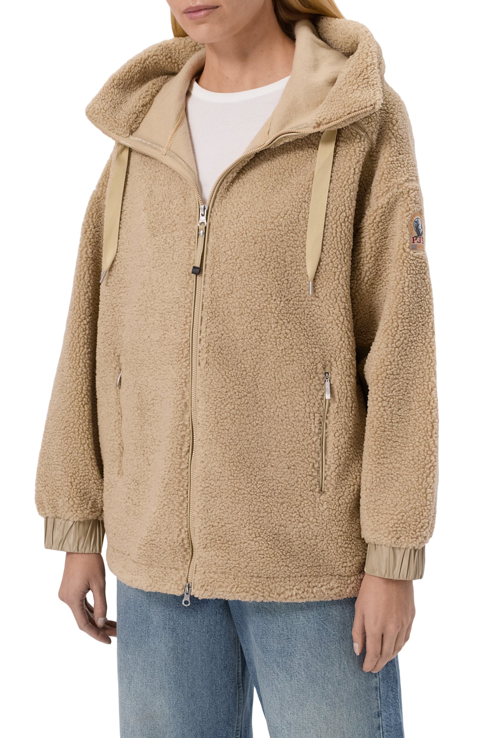 Куртка PARAJUMPERS бежевого цвета по цене 46200 руб., арт. 26WMPWFLPF33, фото 3 Куртка PARAJUMPERS, арт. 26WMPWFLPF33, фото 3