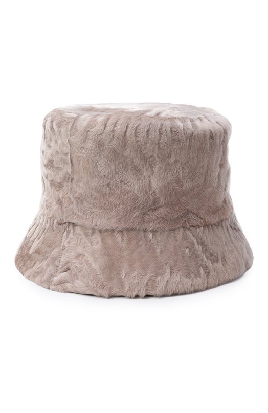 Шляпа из каракульчи VICTORIA KUSENKOVA 157100033042 Бежевый  157100033042 Фото 2