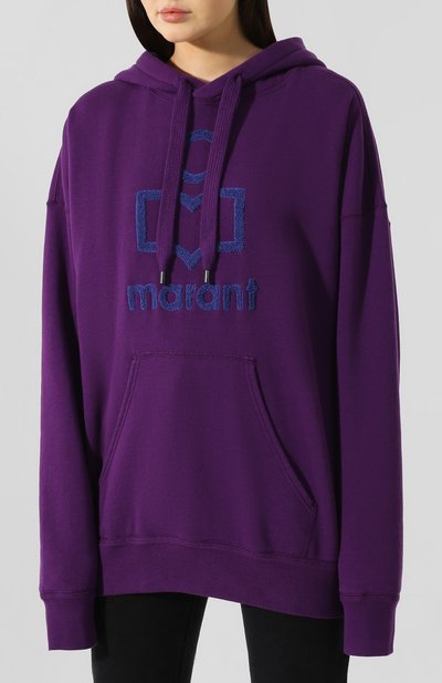Хлопковое худи ISABEL MARANT ETOILE, арт. SW0031-19A043E/MANSEL, фото 3