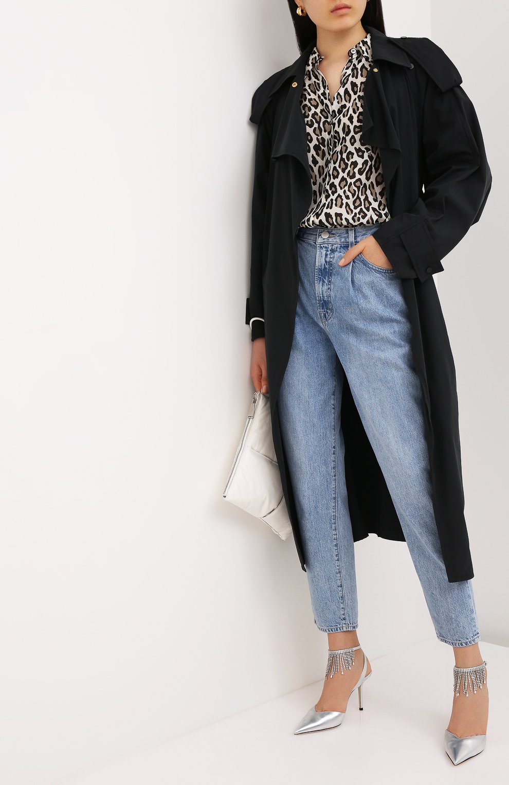 Кожаные туфли birtie 85 JIMMY CHOO, арт. BIRTIE 85/DRU, фото 2