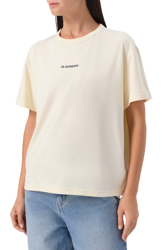 Футболка Jil Sander J40GC0149/J20033 Кремовый  J40GC0149/J20033 Фото 3