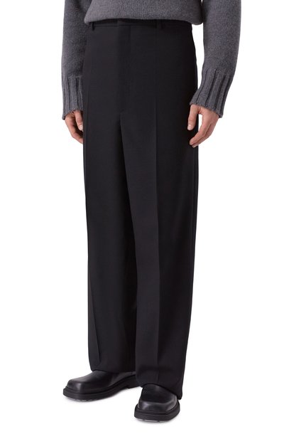 Шерстяные брюки JIL SANDER, арт. J21KA0280/J41557, фото 3