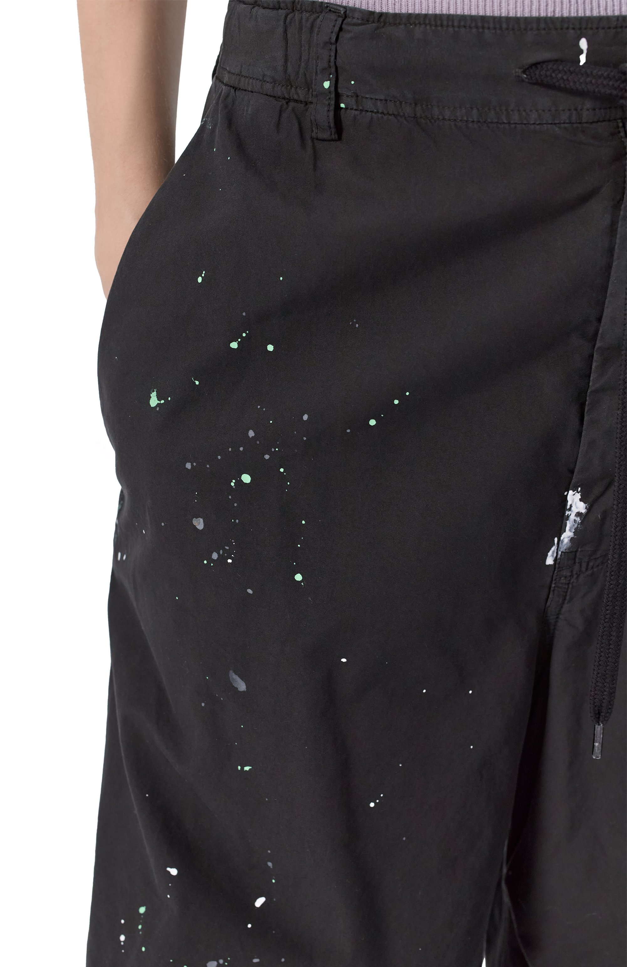 Хлопковые брюки MM6, арт. S62KB0240/M35458, фото 5