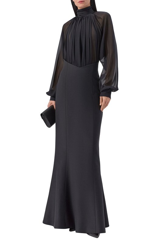 Шерстяная юбка Shervarli SK-25-0020 Чёрный  SK-25-0020 Фото 2