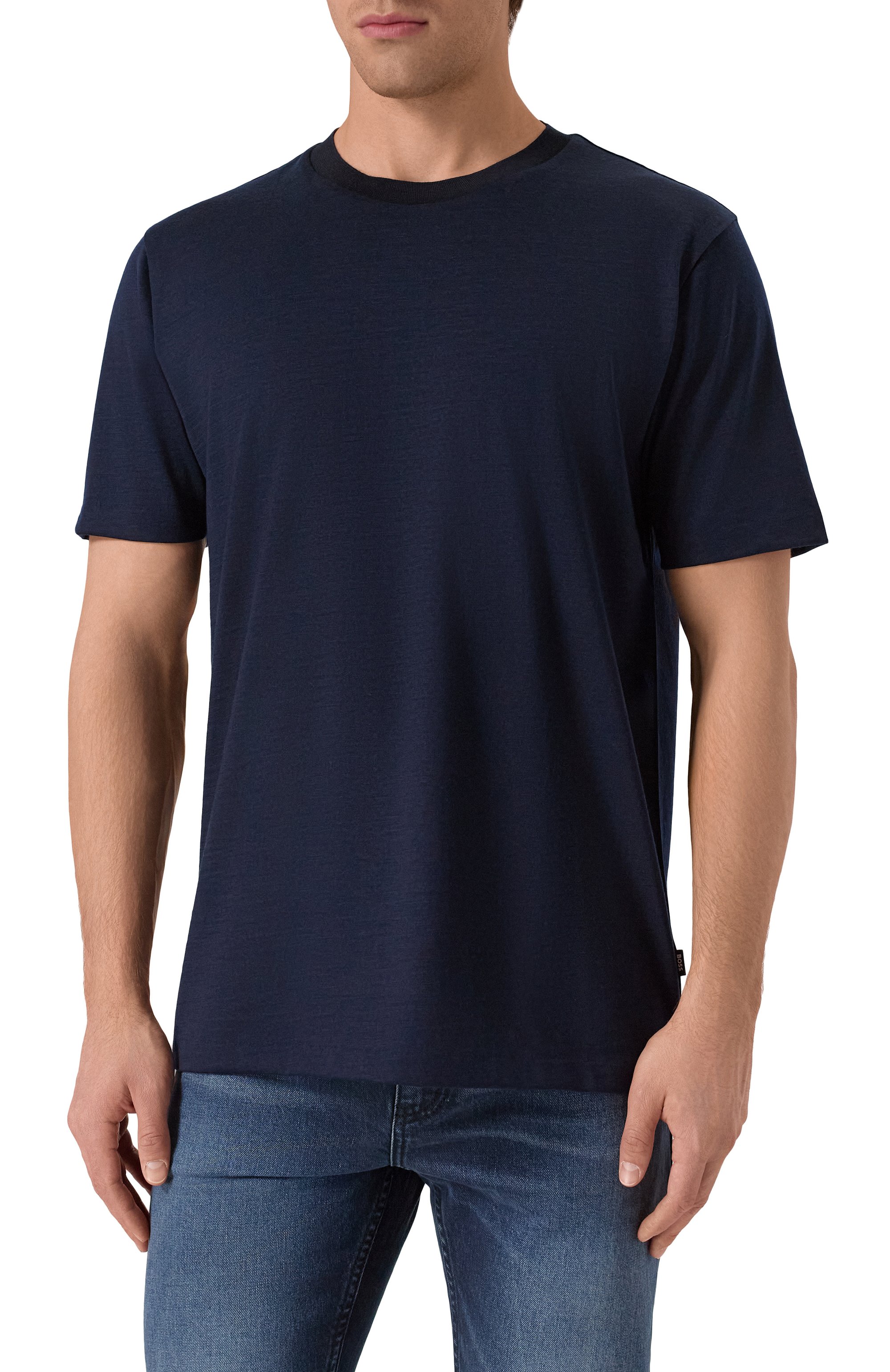 Шерстяная футболка BOSS, арт. 50549321, фото 3