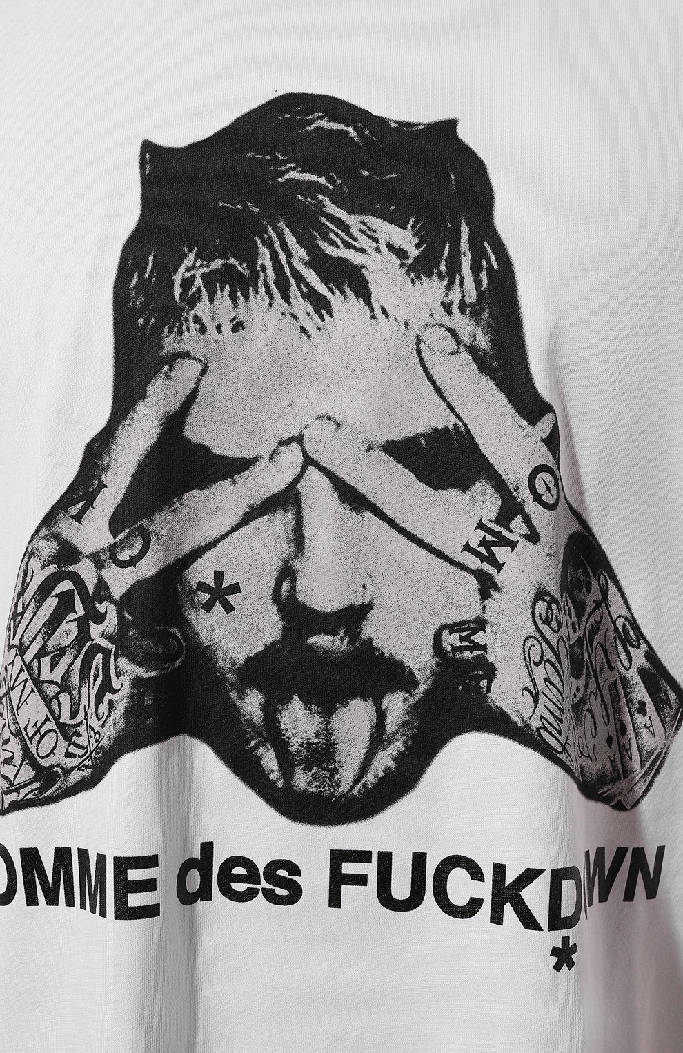 Хлопковая футболка COMME DES FUCKDOWN, арт. CDFU2441, фото 5