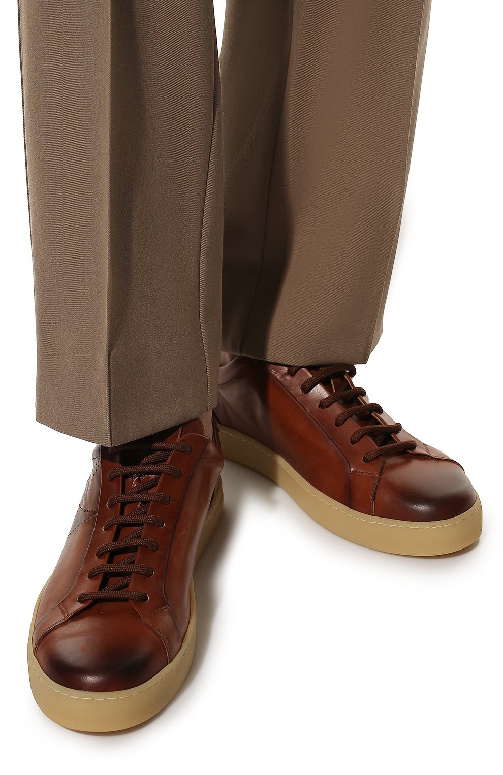 Кожаные кеды MORESCHI, арт. 44051/CQ/Y0RK, фото 3