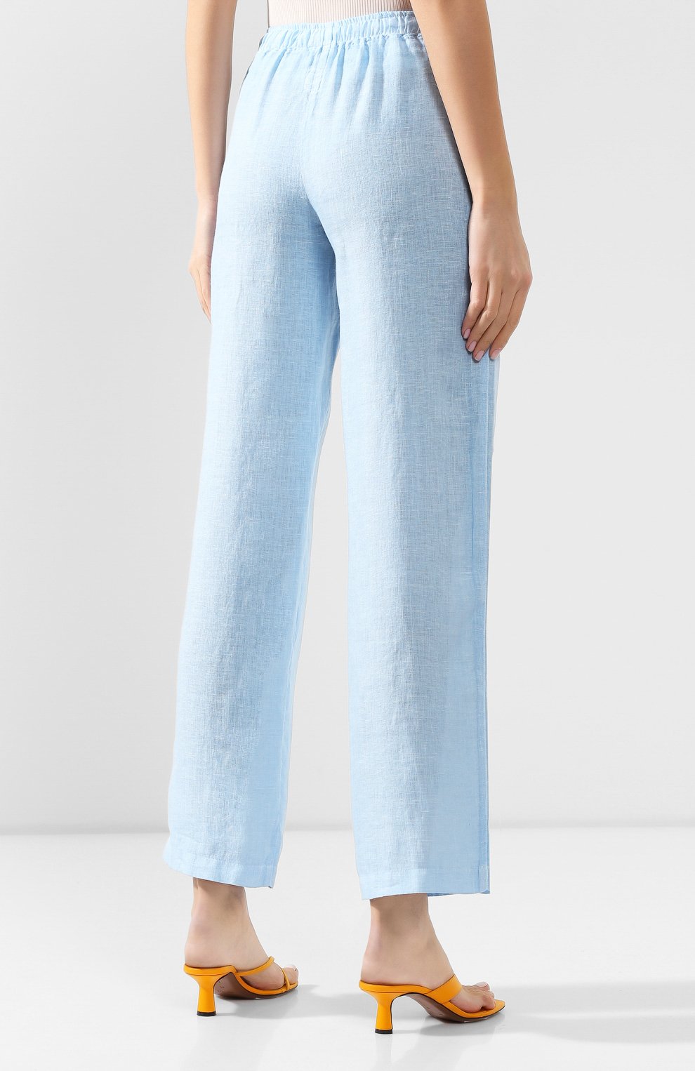 Льняные брюки 120% LINO, арт. R0W2145/0115/S00, фото 4