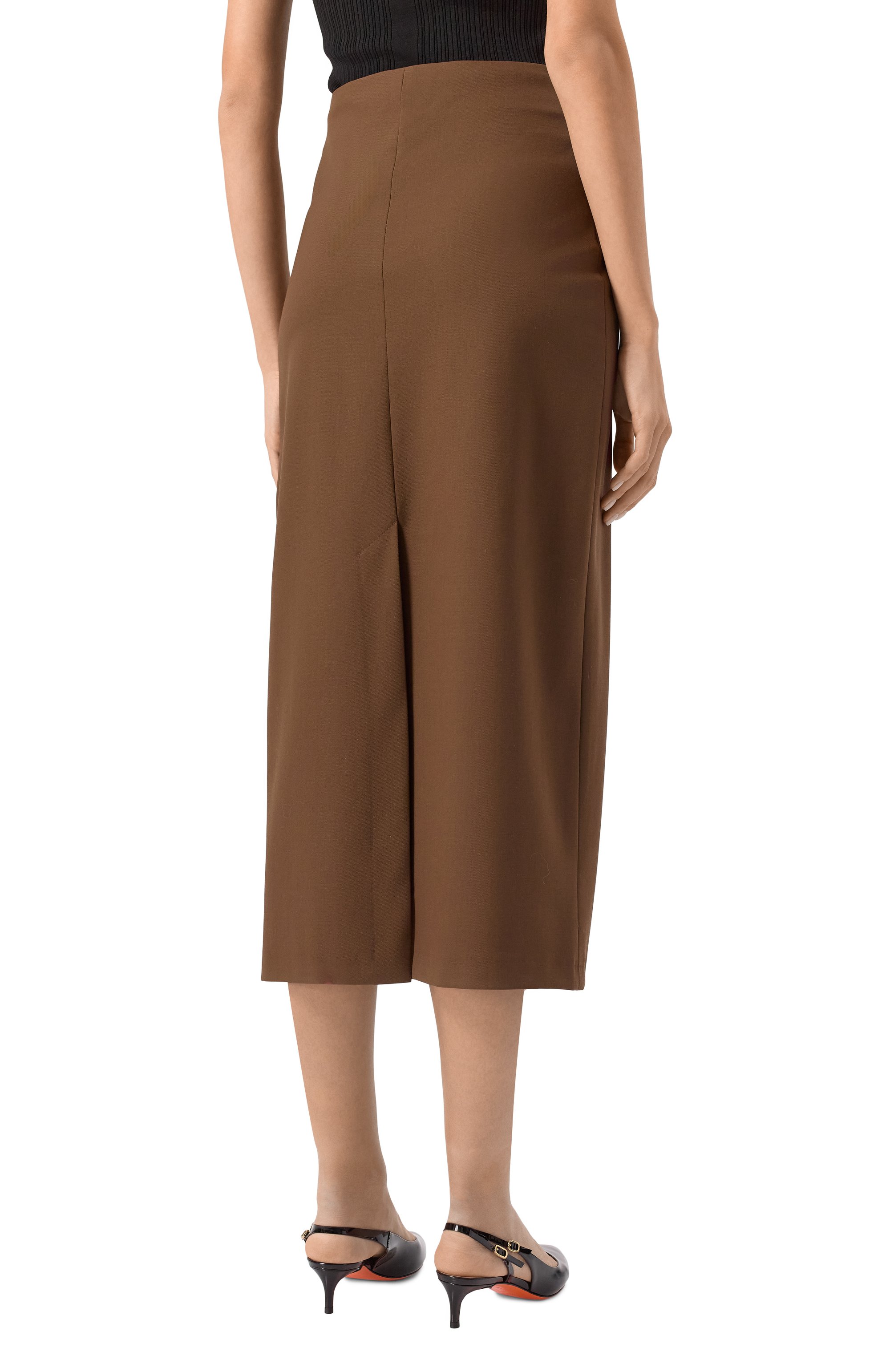 Шерстяная юбка LOULOU DE SAISON, арт. SAM0S, фото 4