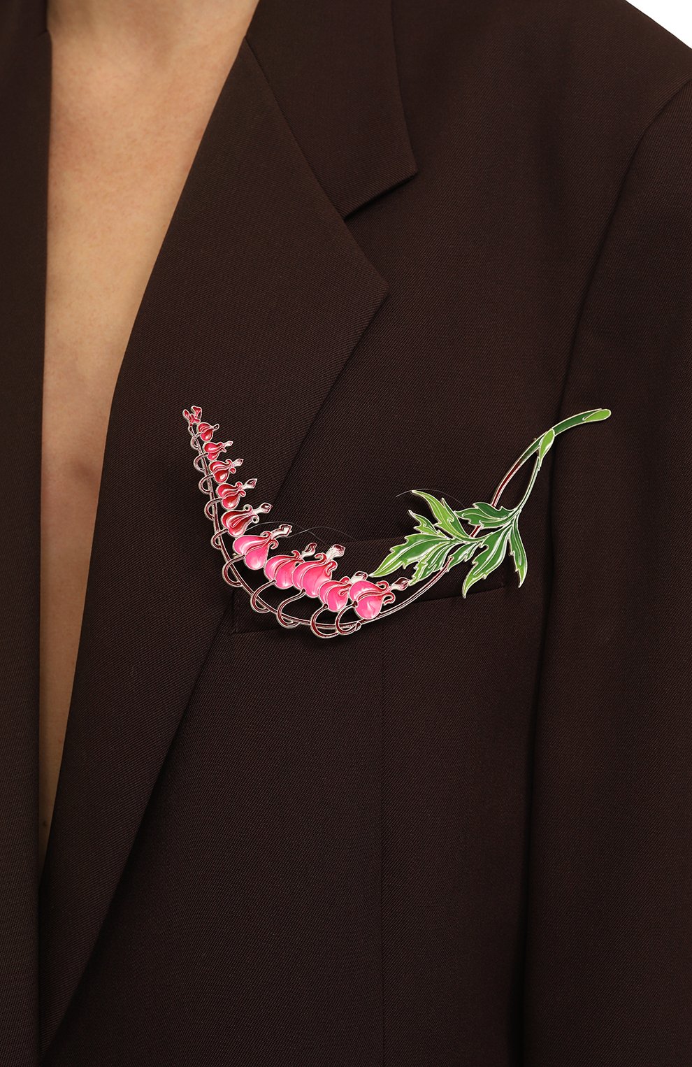 Брошь дицентра РУССКИЕ САМОЦВЕТЫ, арт. 41646, фото 2