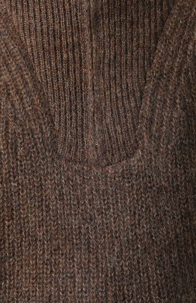 Свитер ISABEL MARANT ETOILE коричневого цвета по цене 33850 руб., арт. PU1109-19A064E/MYCLAN, фото 5 Свитер ISABEL MARANT ETOILE, арт. PU1109-19A064E/MYCLAN, фото 5