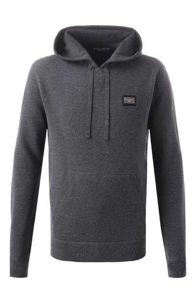 Мужской худи из шерсти и кашемира DOLCE & GABBANA, арт. GX033T/JEMQ3