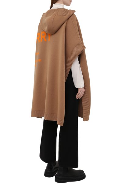 Пончо из кашемира и хлопка BURBERRY, арт. 8039029, фото 4
