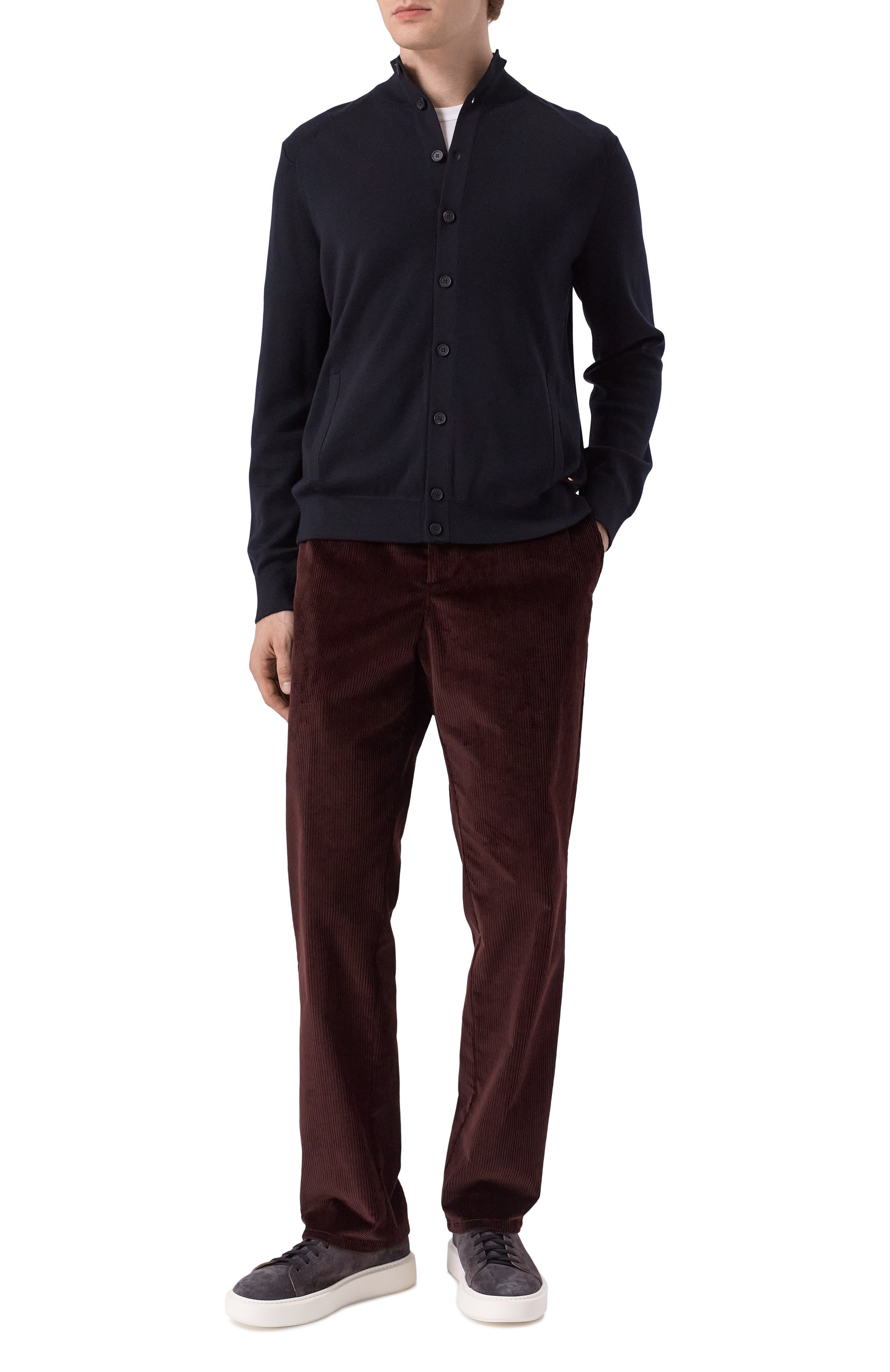 Вельветовые брюки ANDREA CAMPAGNA, арт. SPIAGGIA 20/DV1350X, фото 2