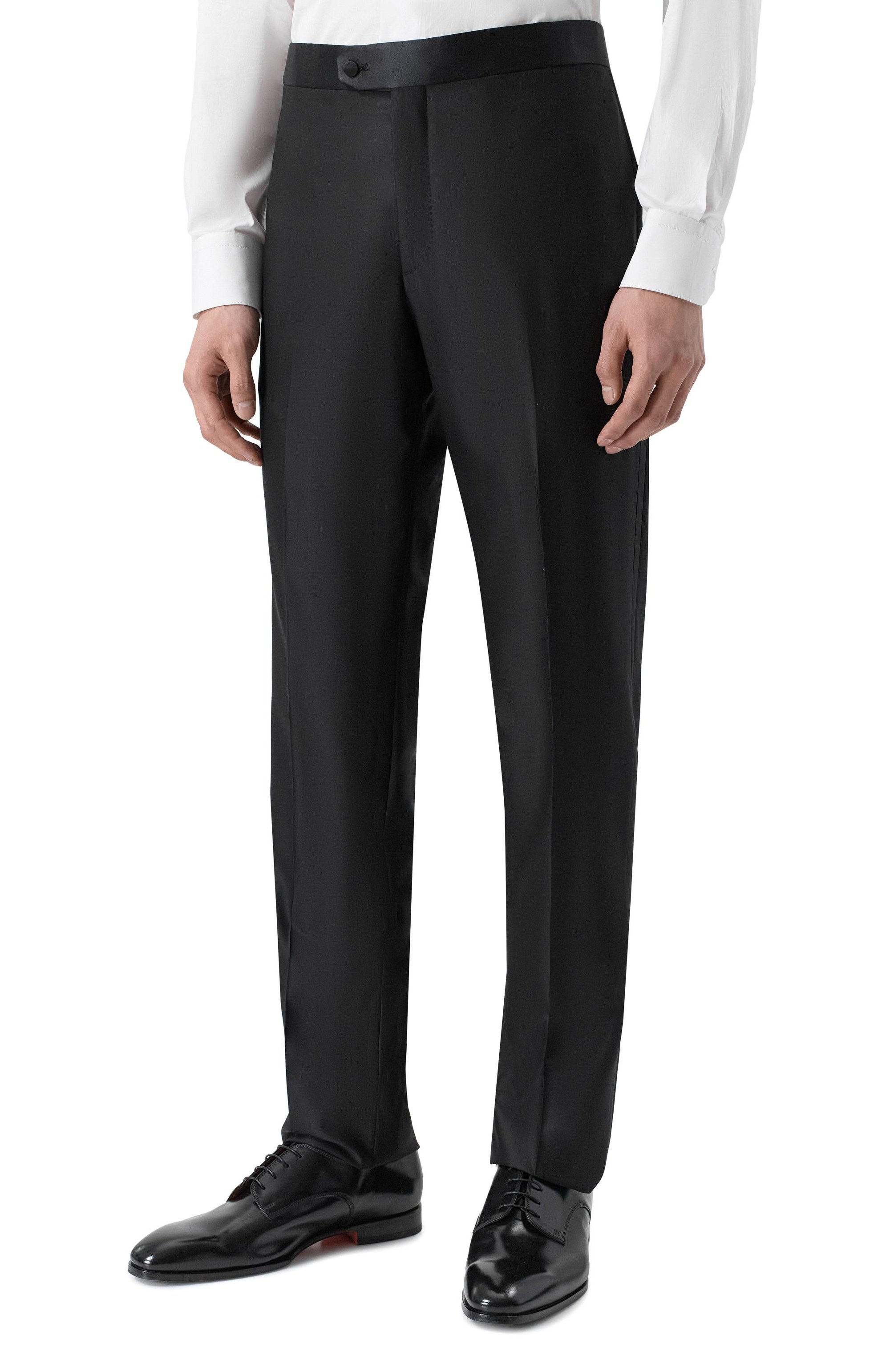 Шерстяной смокинг STEFANO RICCI, арт. S2SF43122B/HB, фото 4