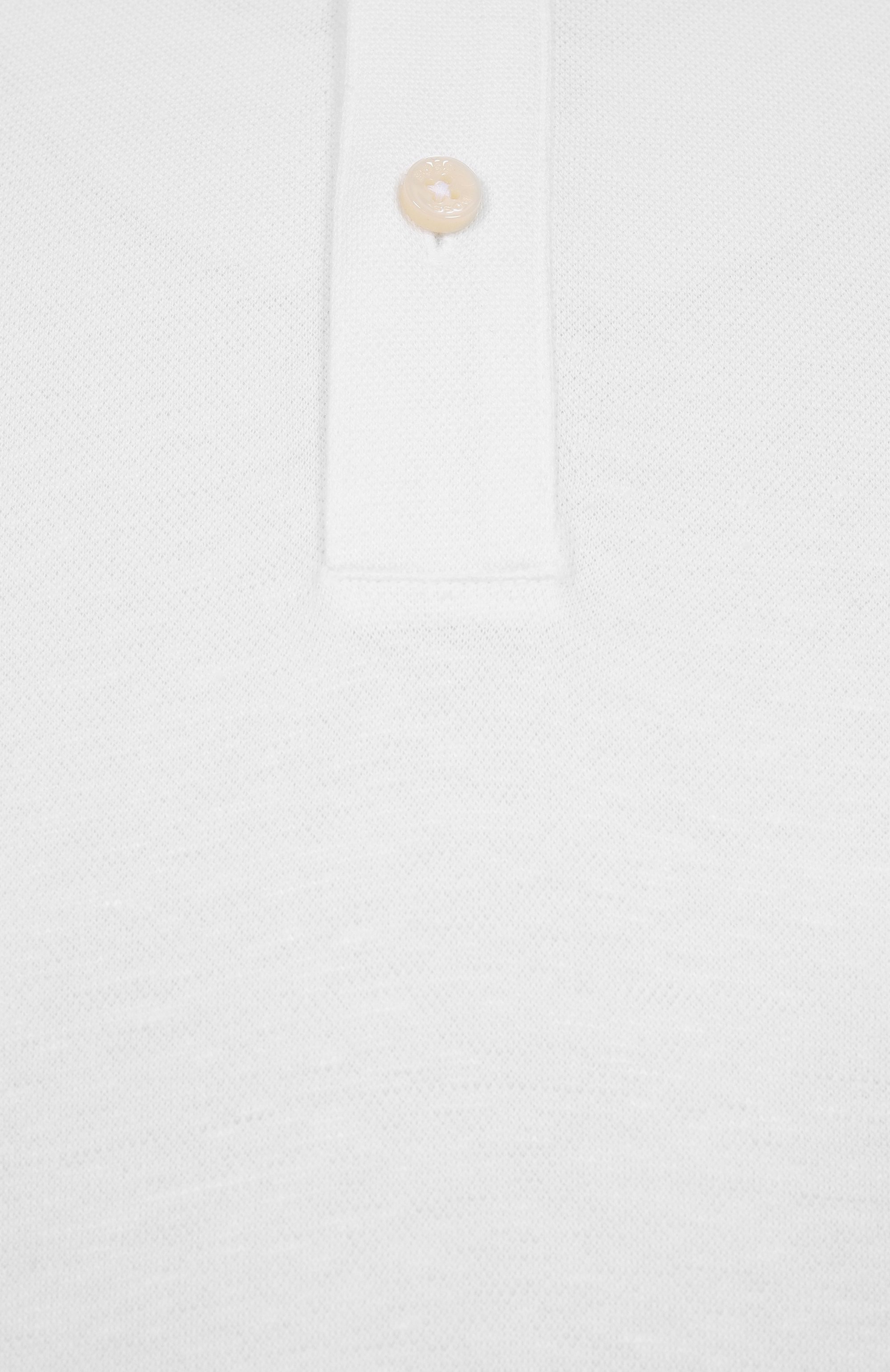 Поло из хлопка и льна BOSS, арт. 50537501, фото 6