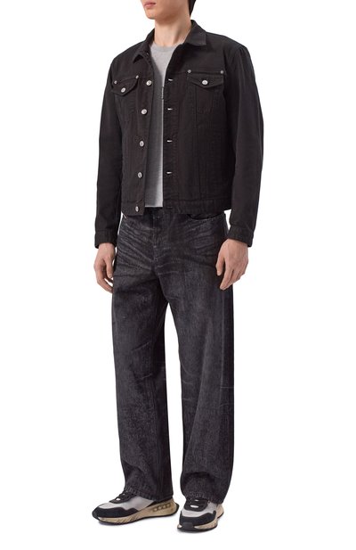 Джинсовая куртка DSQUARED2 черного цвета по цене 69950 руб., арт. S74AM1673/S39781, фото 2 Джинсовая куртка DSQUARED2, арт. S74AM1673/S39781, фото 2