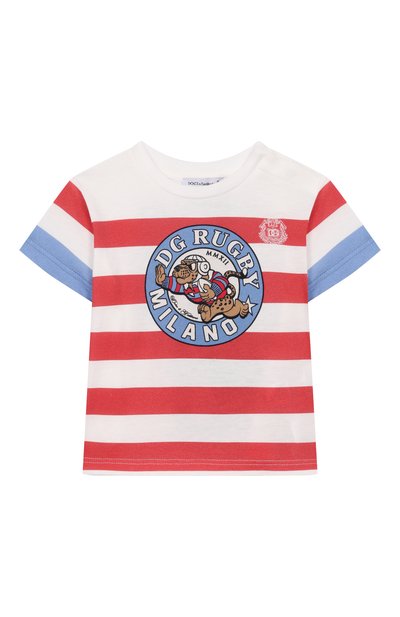 Хлопковая футболка DOLCE & GABBANA, арт. L1JTEY/II7JV