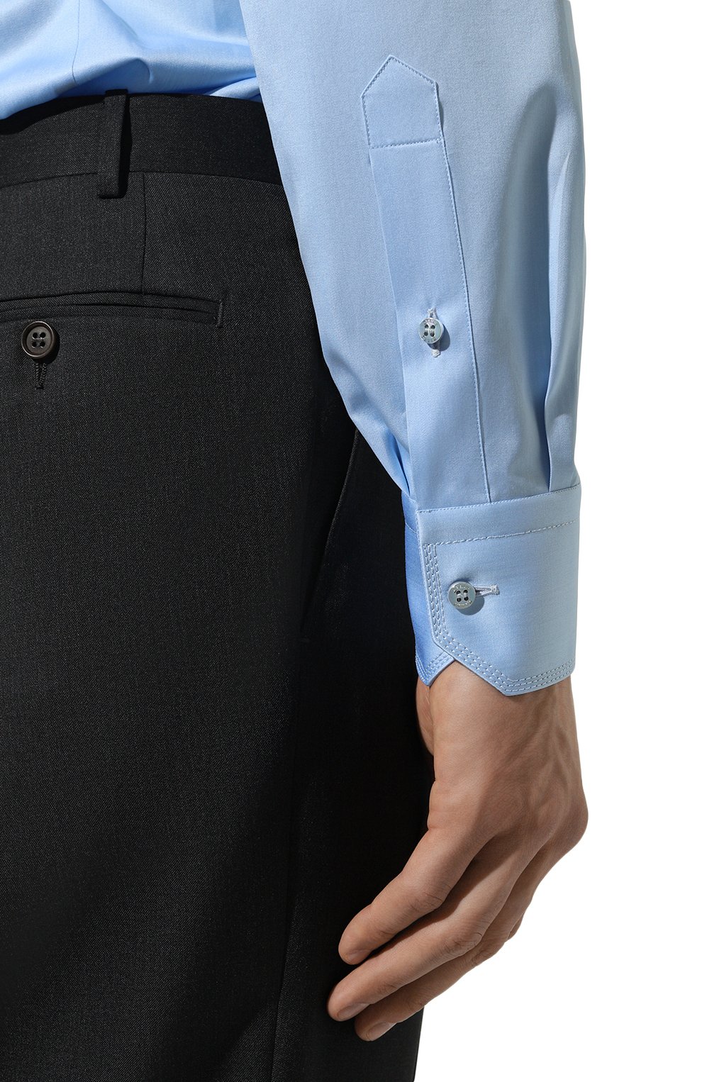 Хлопковая сорочка ZILLI, арт. MFZ-10715-0326/0001, фото 6