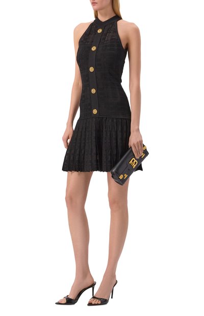 Платье из вискозы BALMAIN, арт. GF1R3375/KJ36, фото 2