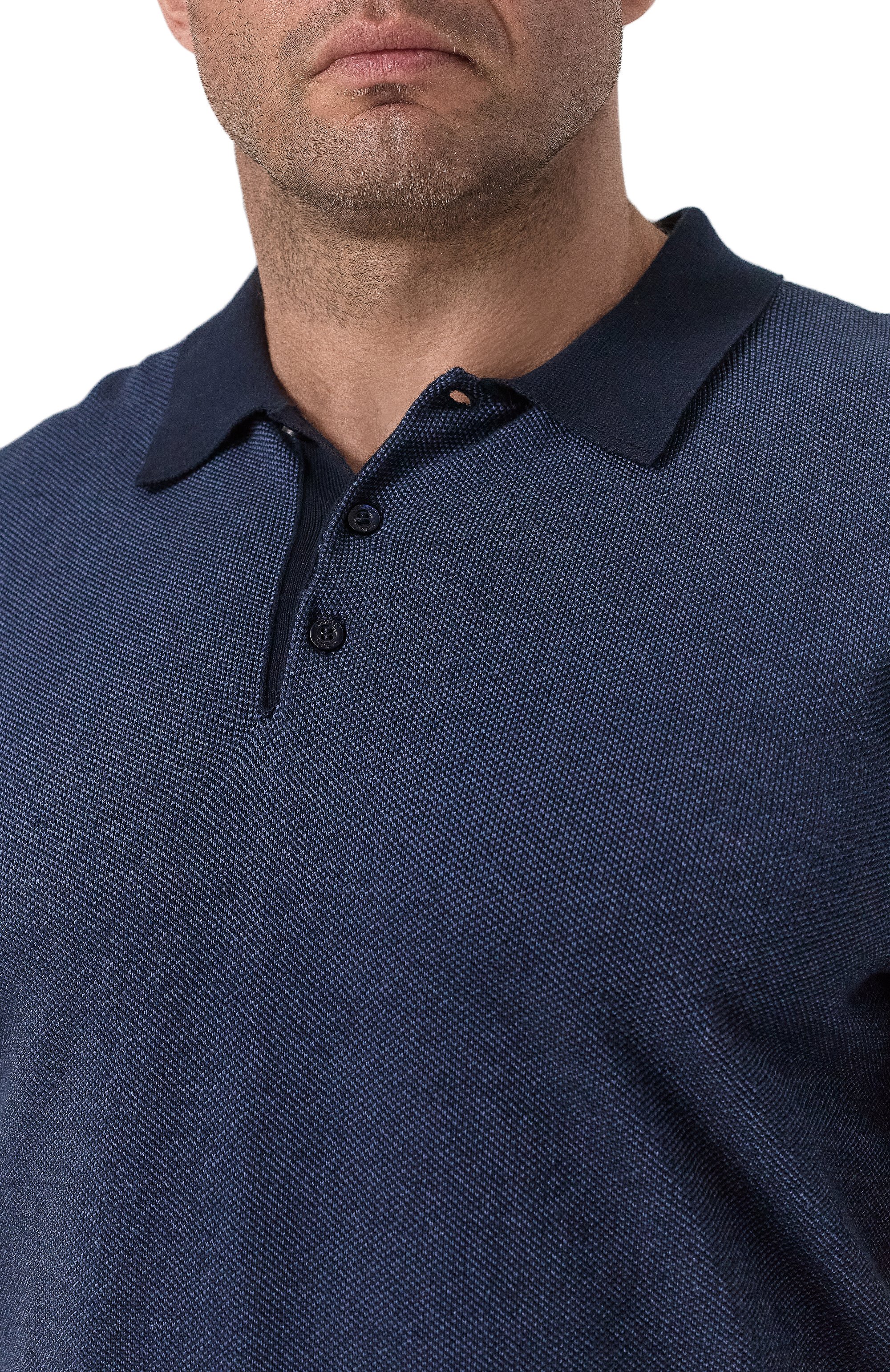 Хлопковое поло CANALI, арт. C0127B/MK02265, фото 5