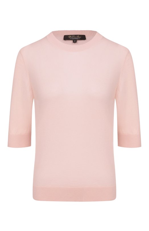 Кашемировый пуловер Loro Piana FAL2550 Розовый FAL2550