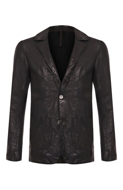 Мужская кожаная рубашка NEVER ENOUGH, арт. MJL021