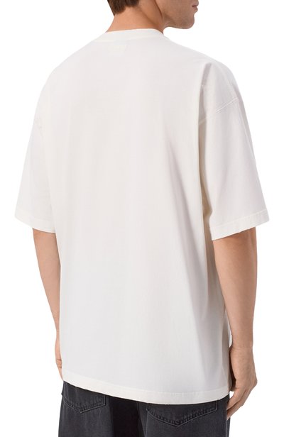 Хлопковая футболка VETEMENTS белого цвета по цене 69950 руб., арт. MH27TR148W, фото 4 Хлопковая футболка VETEMENTS, арт. MH27TR148W, фото 4