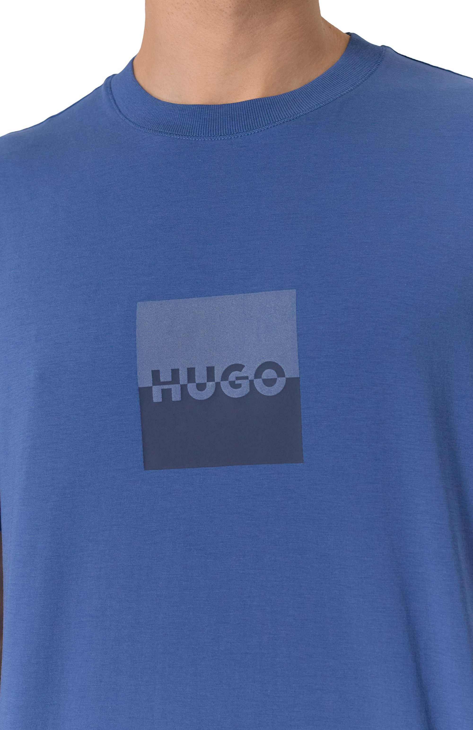 Хлопковая футболка HUGO, арт. 50542784, фото 5