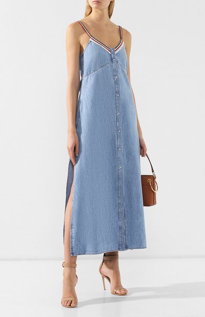 Хлопковое платье ERMANNO ERMANNO SCERVINO, арт. 44 T AB21 JNS, фото 2