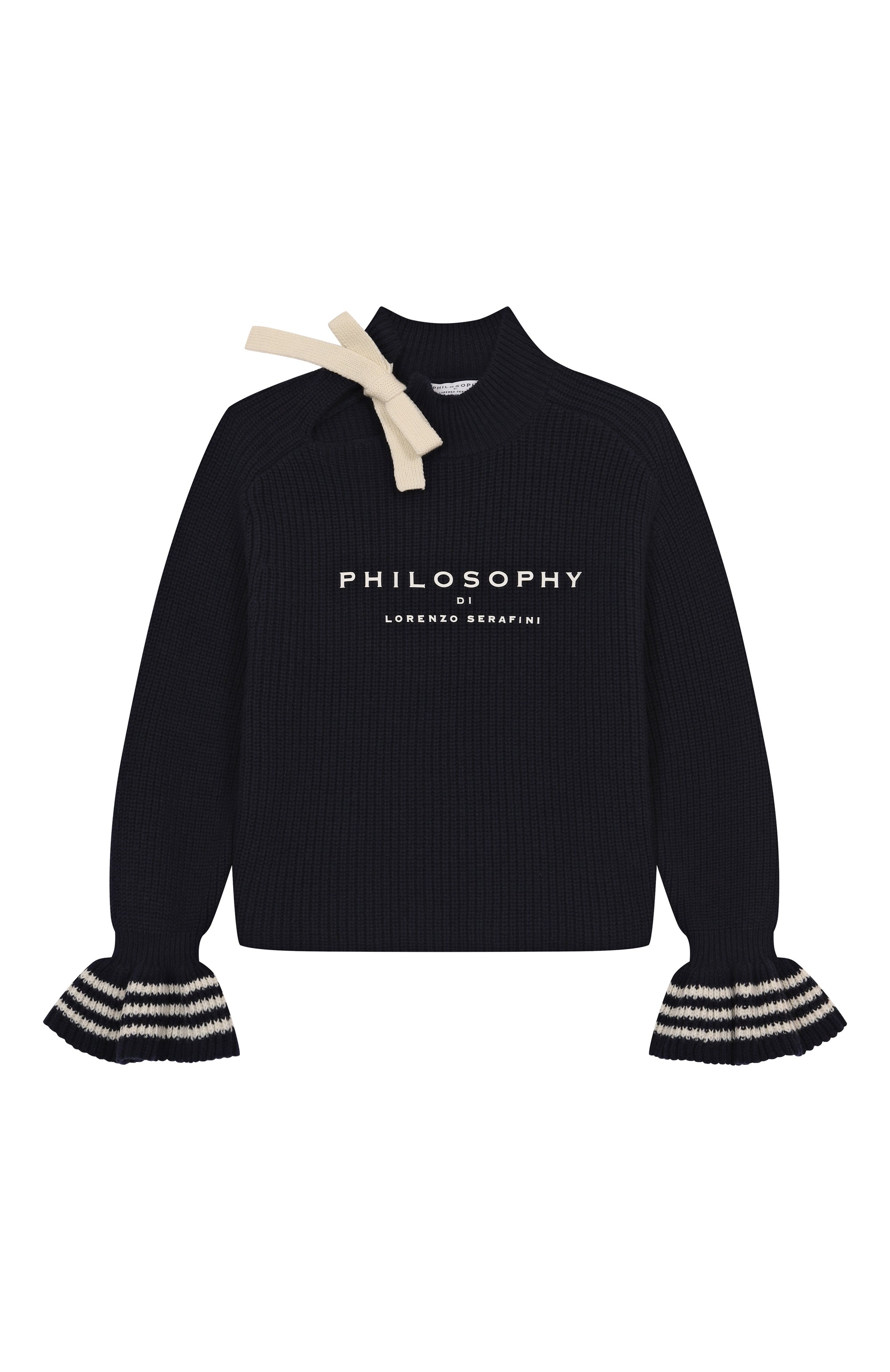 Свитер из шерсти и хлопка PHILOSOPHY DI LORENZO SERAFINI KIDS, арт. I9F603/6066/4-10, фото 1