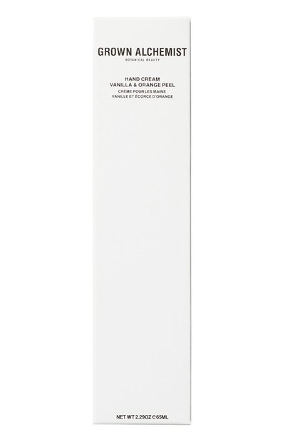 Крем для рук «ваниль и апельсин» (65ml) GROWN ALCHEMIST, арт. GA00004, фото 3