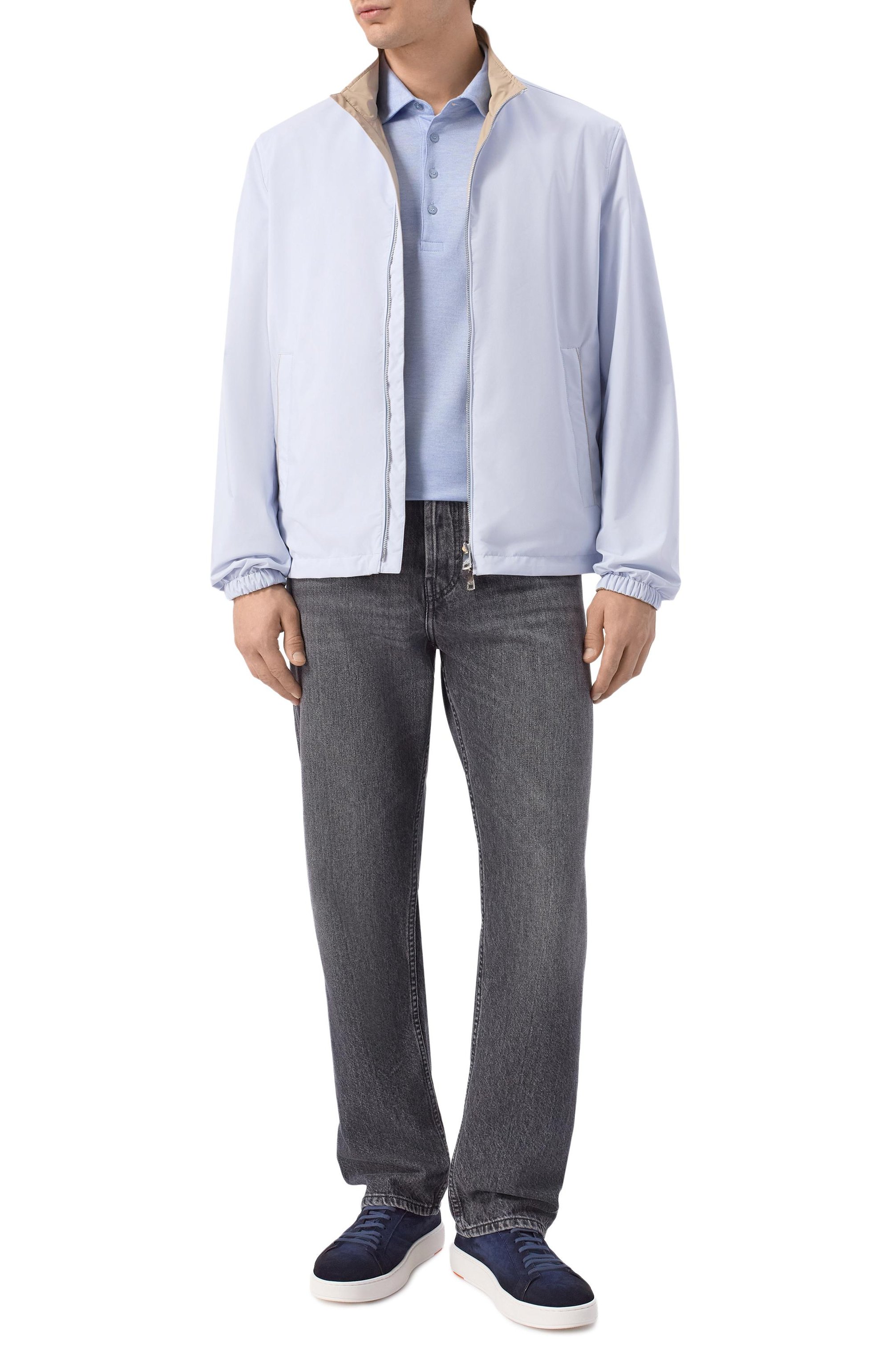 Поло из шелка и хлопка PAUL&SHARK, арт. 26411223_001, фото 2