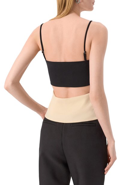 Топ NANUSHKA бежевого цвета по цене 55950 руб., арт. NW25RSTP04411, фото 4 Топ NANUSHKA, арт. NW25RSTP04411, фото 4