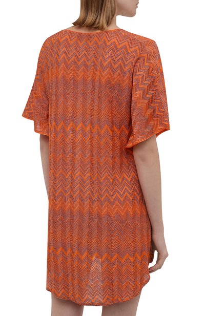 Туника MISSONI оранжевого цвета по цене 59950 руб., арт. MMQ00264/BR00FU, фото 4 Туника MISSONI, арт. MMQ00264/BR00FU, фото 4
