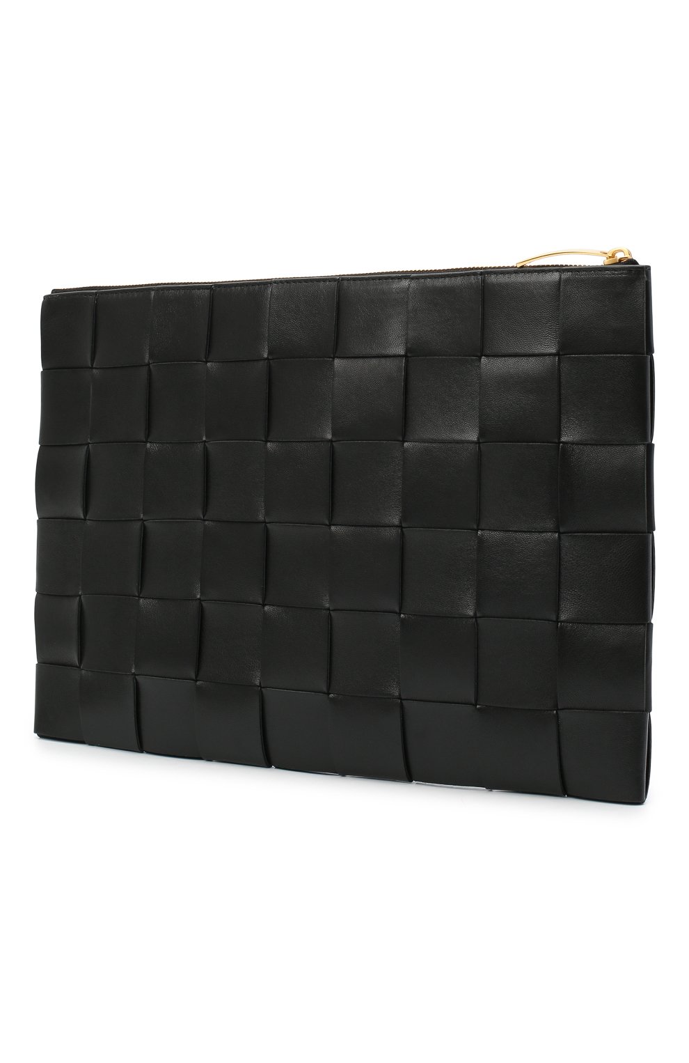 Кожаная папка для документов BOTTEGA VENETA черного цвета по цене 107000 руб., арт. 651409/VCQC1, фото 2 Кожаная папка для документов BOTTEGA VENETA, арт. 651409/VCQC1, фото 2