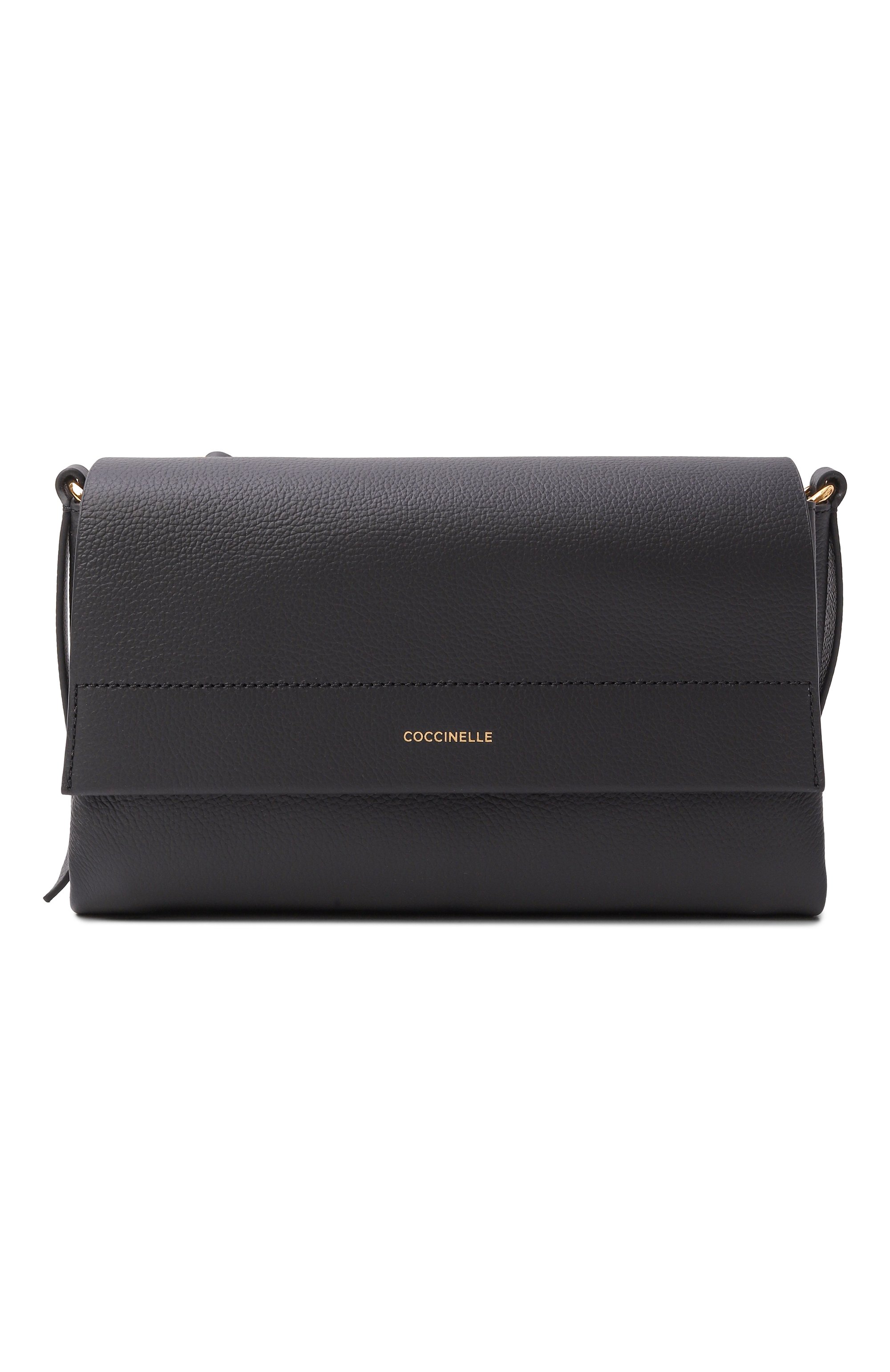 Сумка boheme small COCCINELLE черного цвета по цене 45150 руб., арт. E1 M50 12 01 01, фото 1 Сумка boheme small COCCINELLE, арт. E1 M50 12 01 01, фото 1