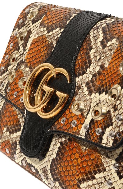 Сумка ali medium из кожи питона GUCCI, арт. 550126 LXOBX, фото 3