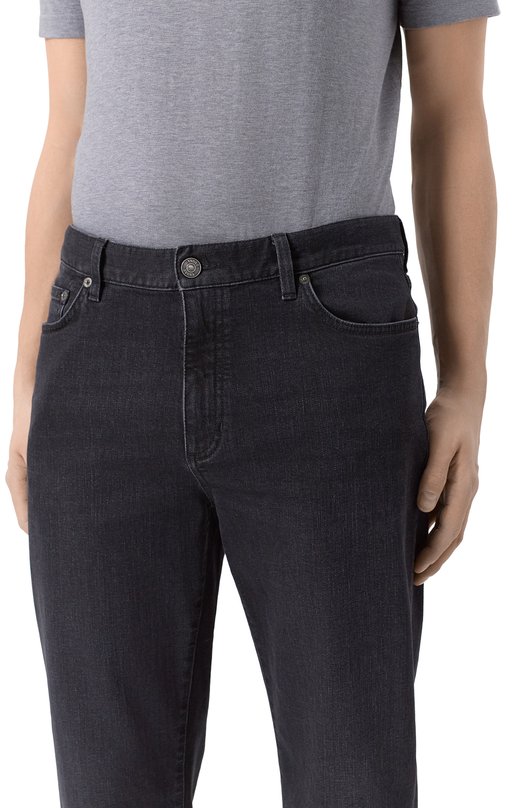 Джинсы Zegna CITY.002/E8I80 Чёрный  CITY.002/E8I80 Фото 5