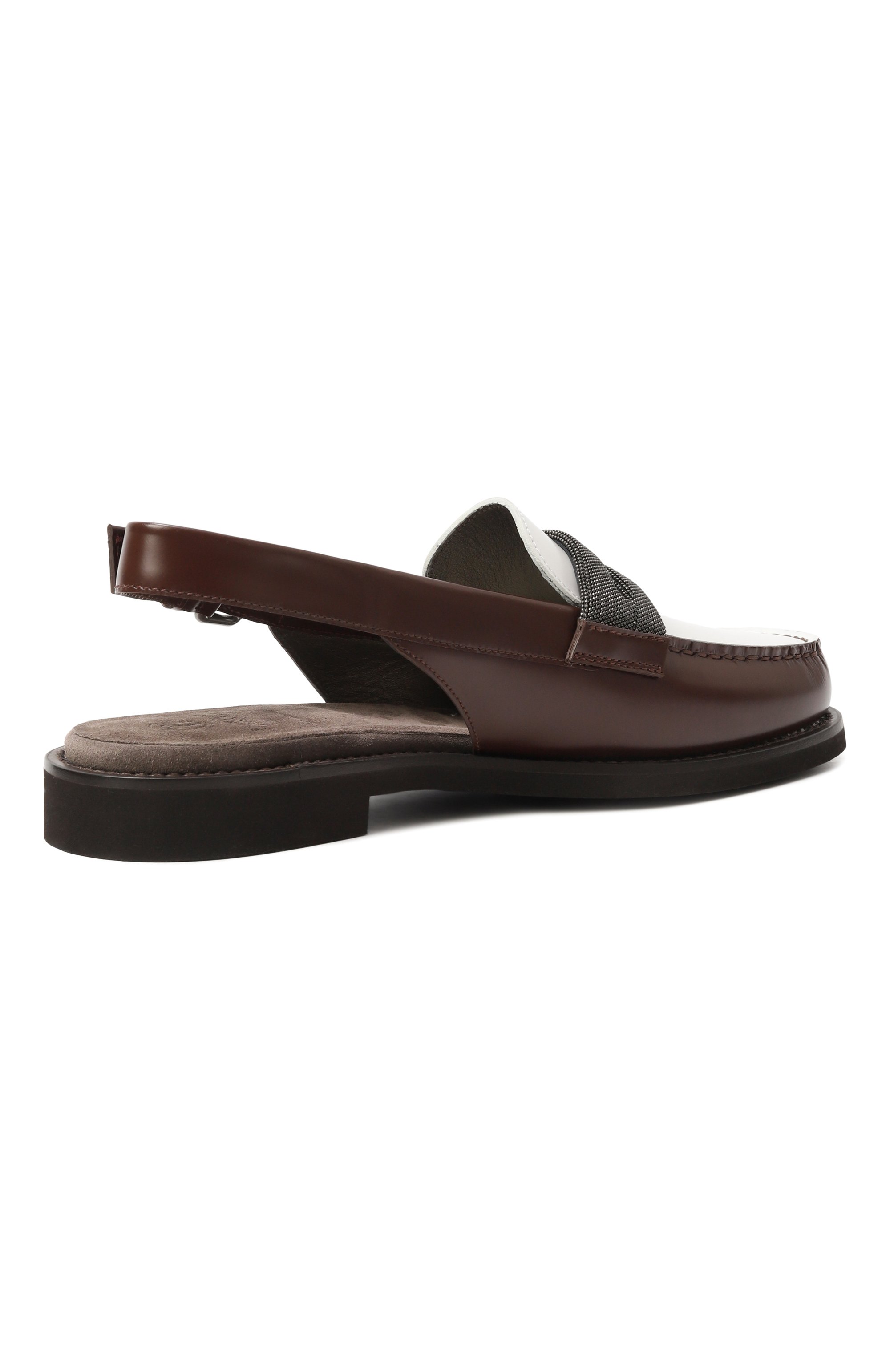 Кожаные пенни-лоферы BRUNELLO CUCINELLI, арт. MZVNG2871, фото 5