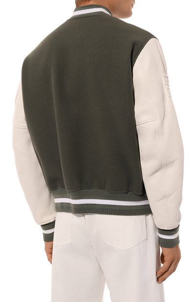 Комбинированный бомбер GIVENCHY, арт. BM011S6Y16, фото 4