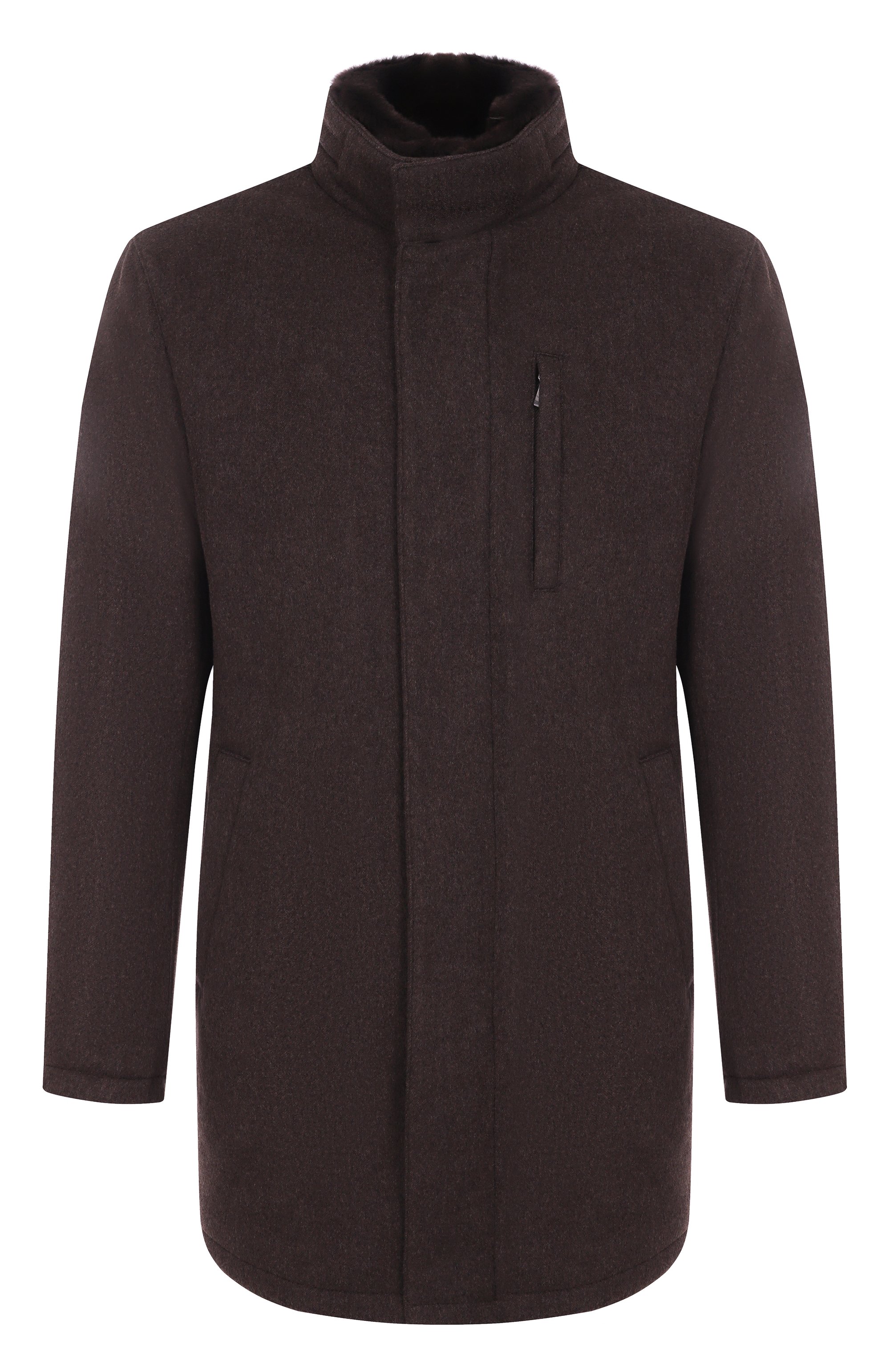 Куртка с воротником из бобра ANDREA CAMPAGNA, арт. M0D/C0NN0R/052592GQ_SET, фото 1