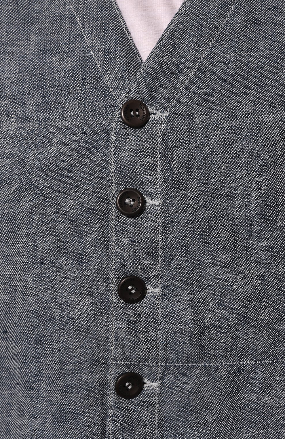 Льняной жилет HANNES ROETHER, арт. WE26SPER.6048, фото 5