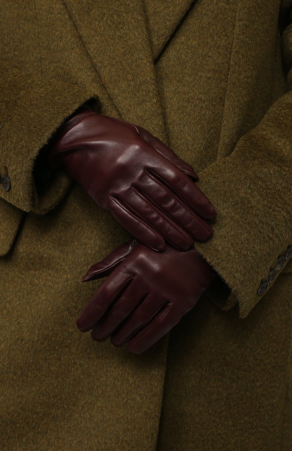Кожаные перчатки VALENTINO, арт. UW2GCA14/WJW, фото 2