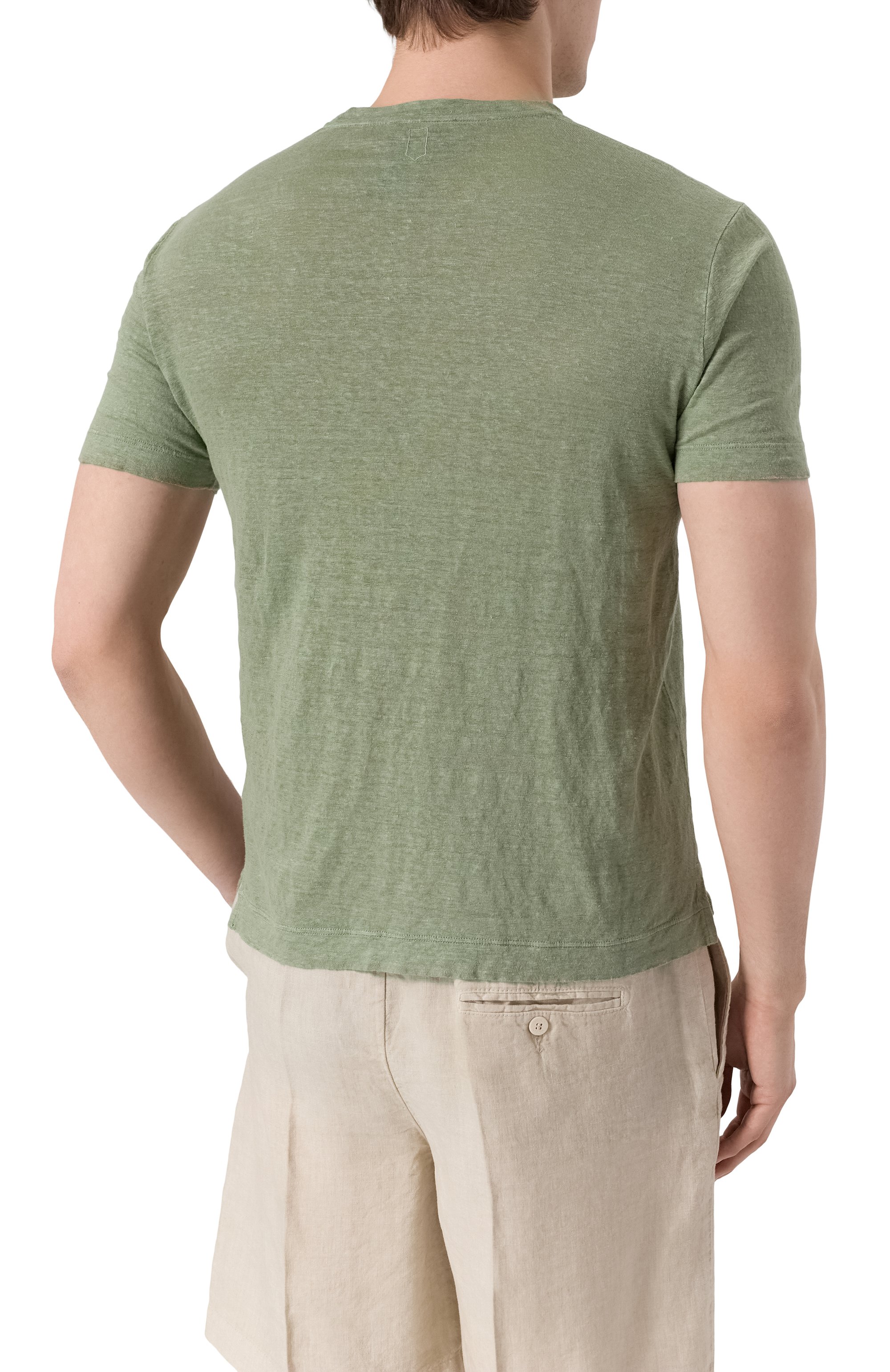 Льняная футболка CANALI, арт. T0869/MJ02244, фото 4