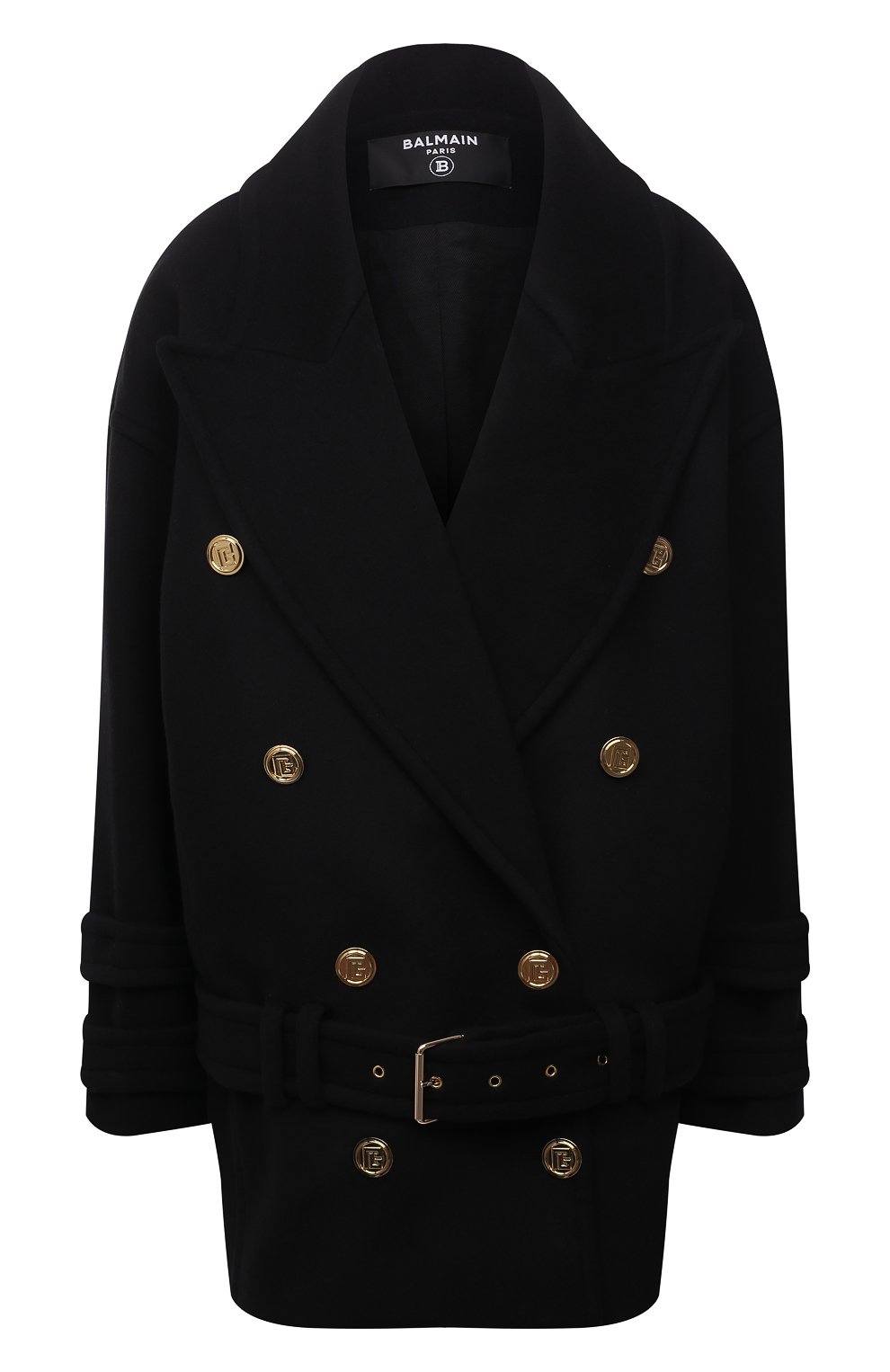 Шерстян ое пальто BALMAIN, арт. WF1UA005/W006, фото 1